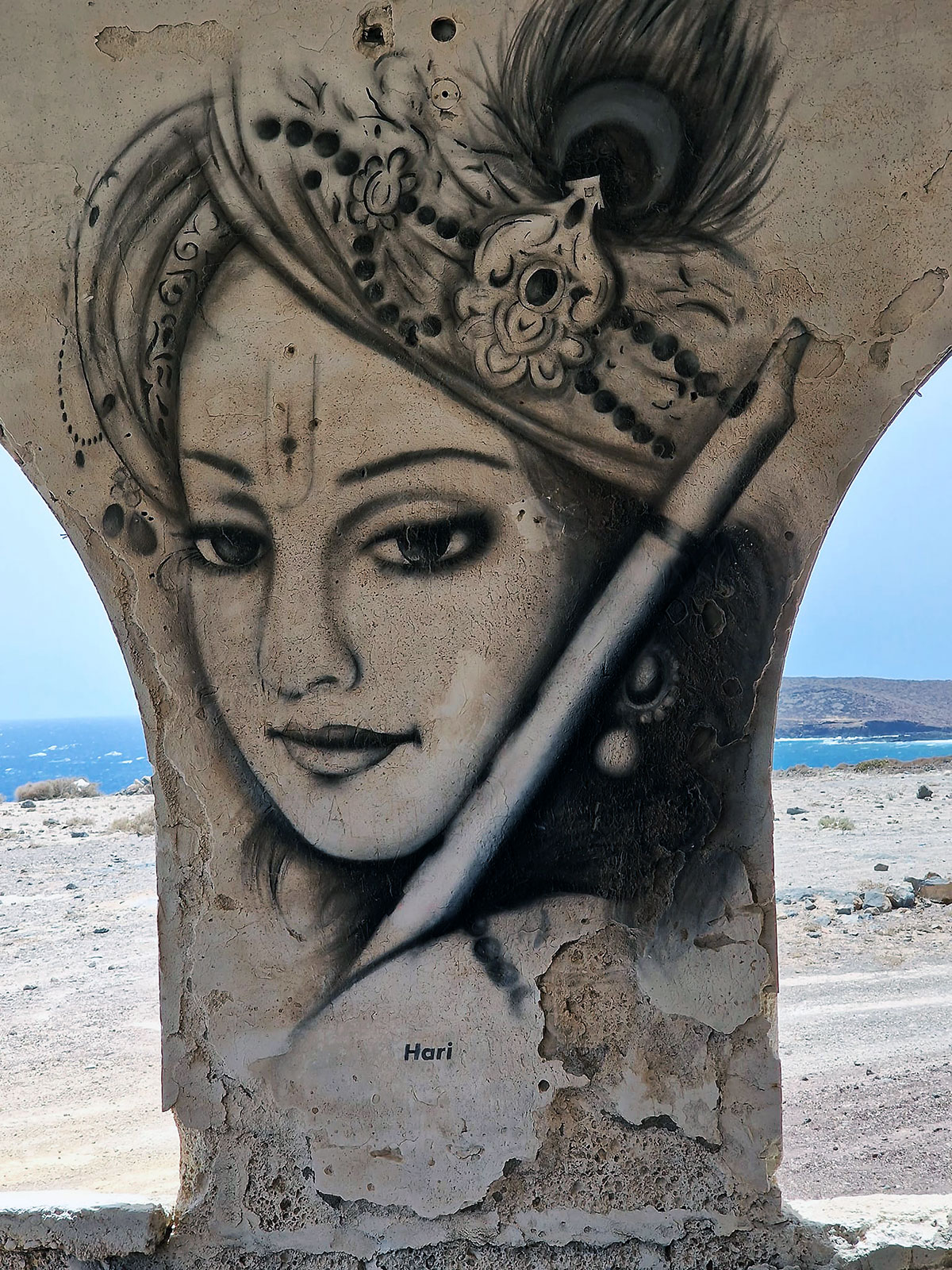 Tenerife Abades graffiti