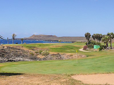Tenerife golf green
