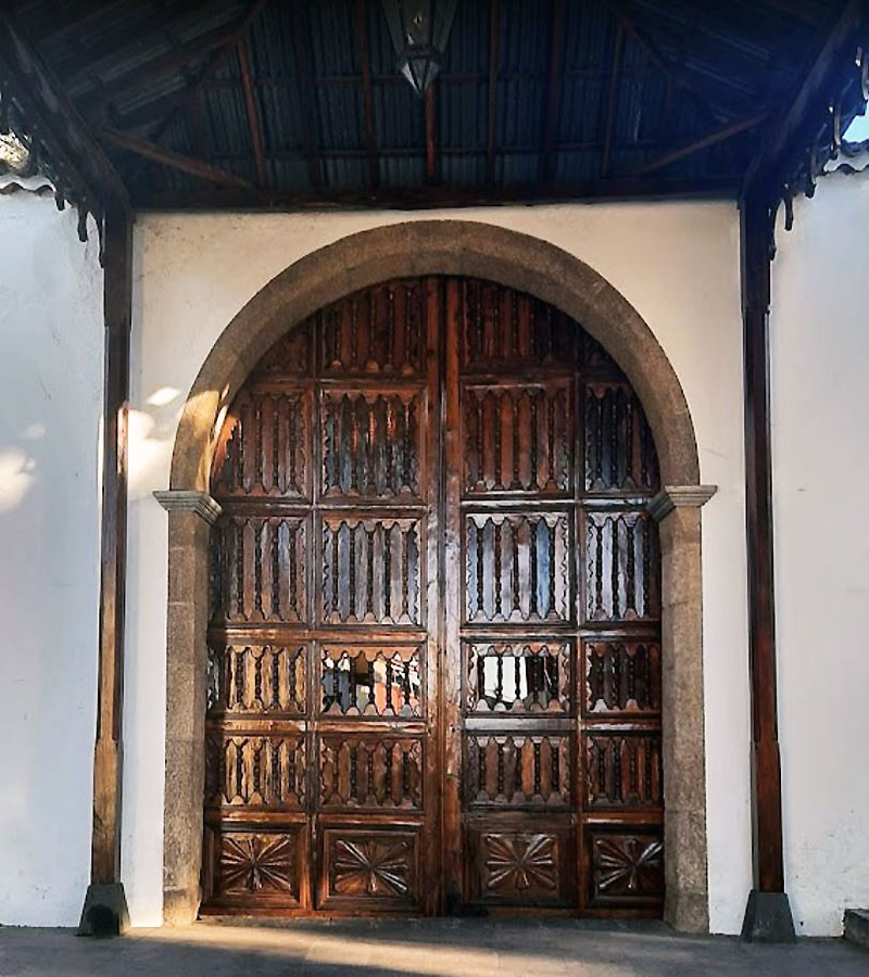 Tenerife Güímar houten poort