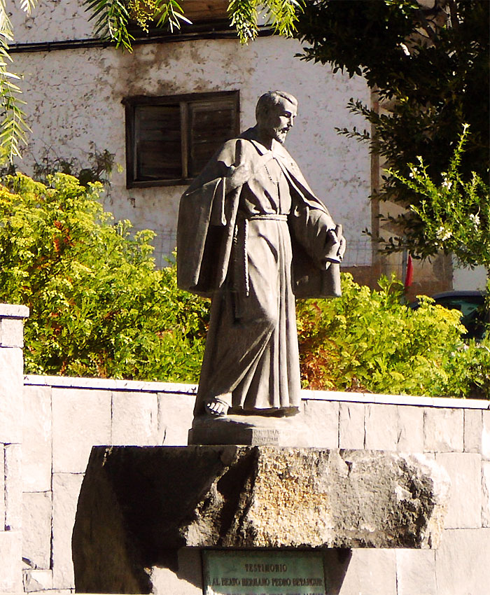 Tenerife Vilaflor standbeeld