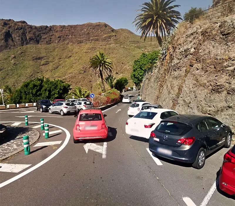 Tenerife Masca parking
